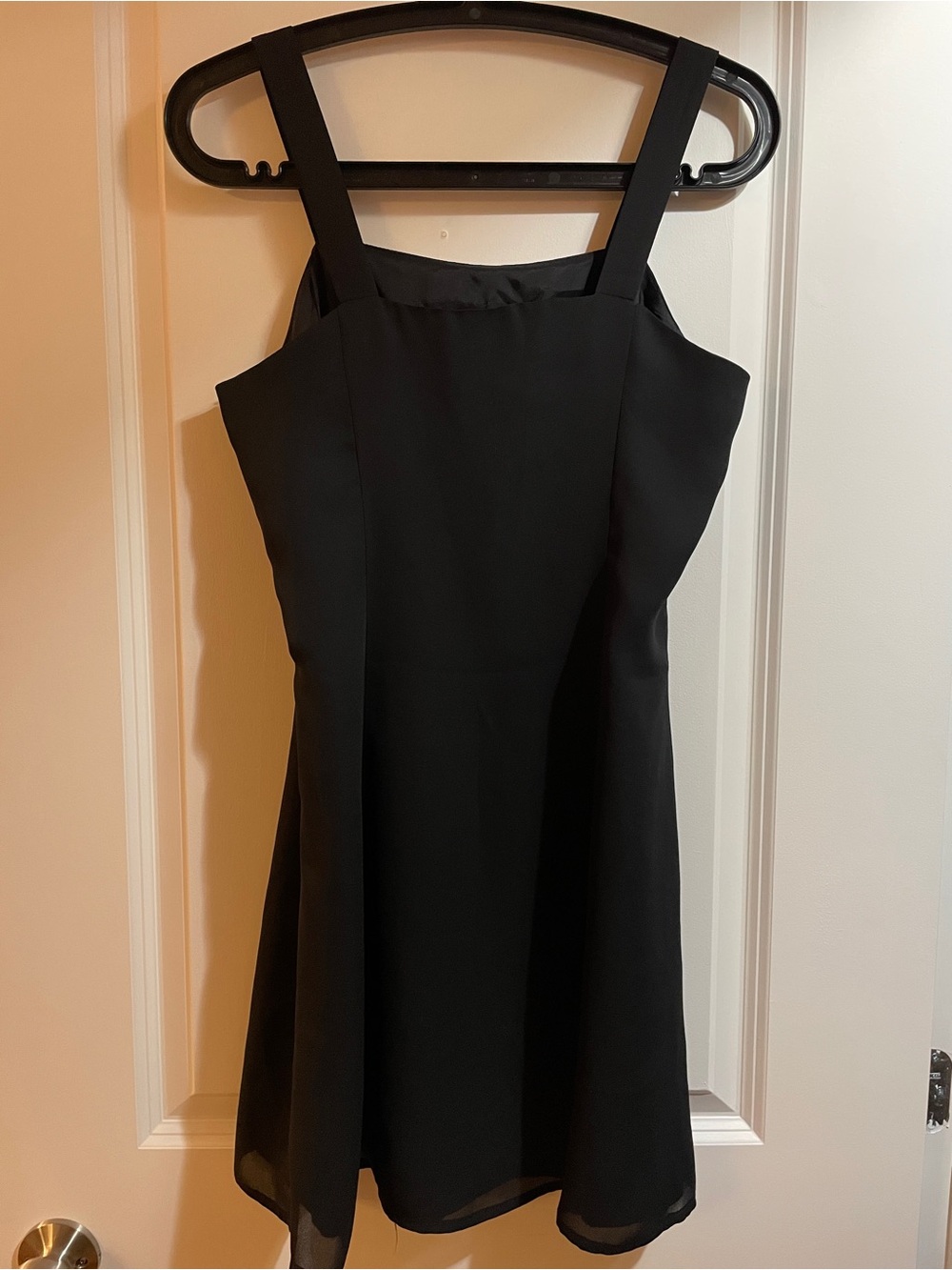 Jacob Black Square-Neck Mini Dress